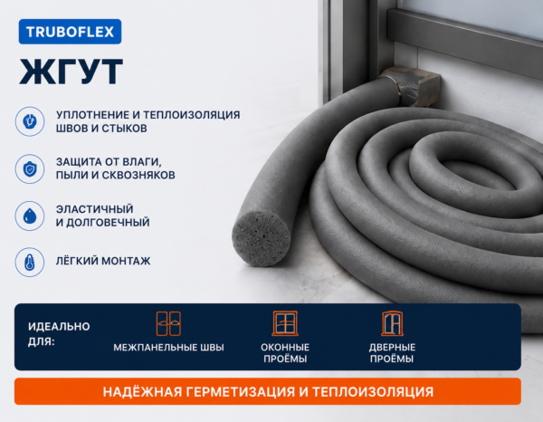 TRUBOFLEX — Жгут для межпанельных швов